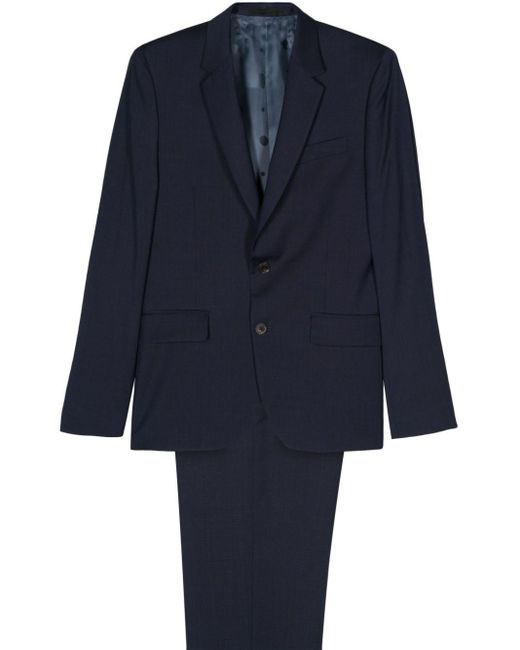 Costume en laine à simple boutonnage Paul Smith pour homme en coloris Blue