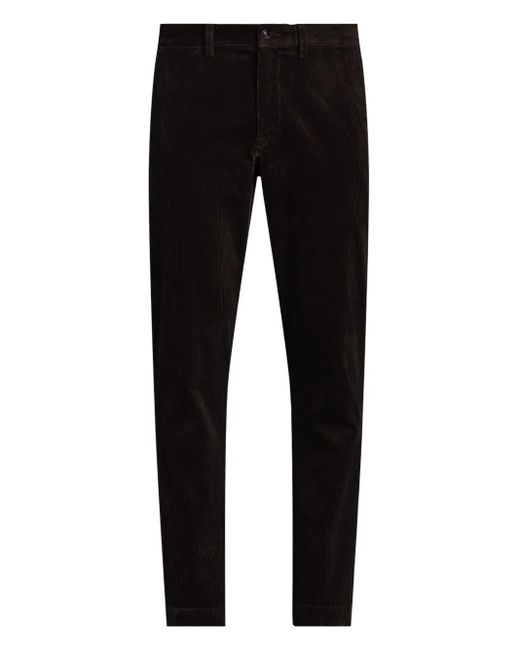 Polo Ralph Lauren Black Corduroy Trousers for men