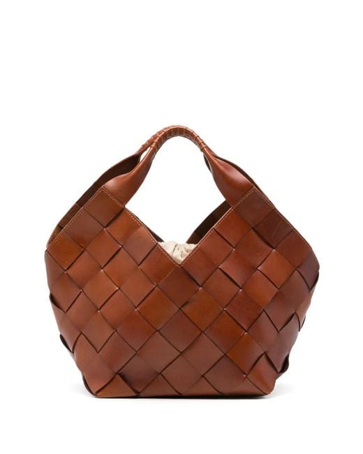 Dragon Diffusion Brown Botteghe Tote Bag