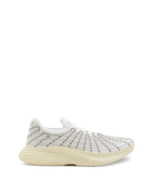 Athletic Propulsion Labs White Almond-Toe Sneakers for men