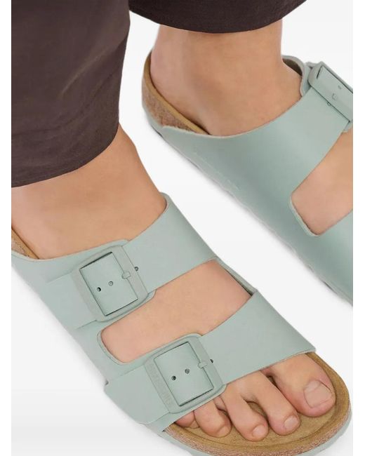Birkenstock Green Arizona Buckle-Fastening Sandals