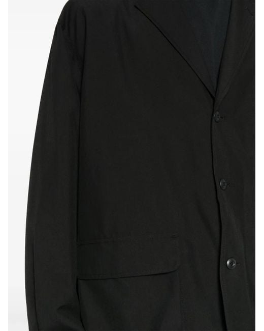 Comme des Garçons Black Single-Breasted Blazer for men