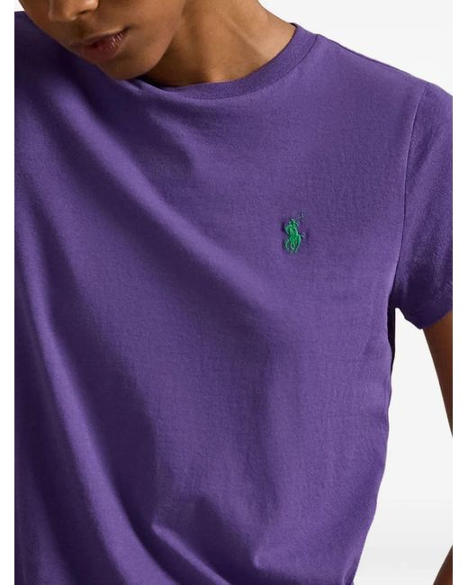Polo Ralph Lauren Purple Logo T-Shirt