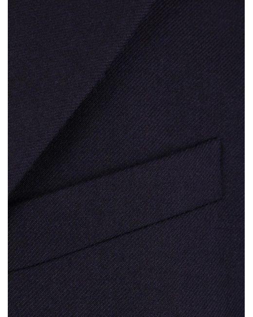 Blazer Con Doble Botonadura Loewe de hombre de color Blue