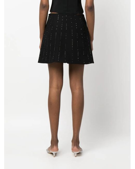 Viktor & Rolf Black Lucy Star Crystal-Embellished Skirt