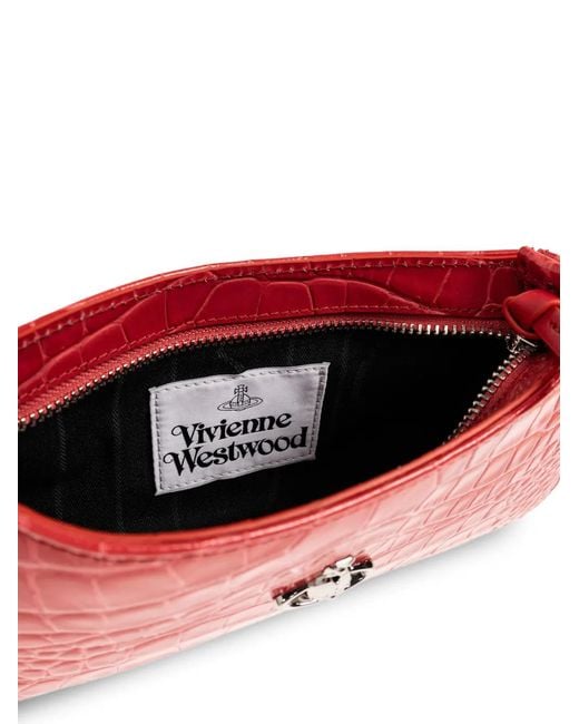 Vivienne Westwood Red Tasha Shoulder Bag