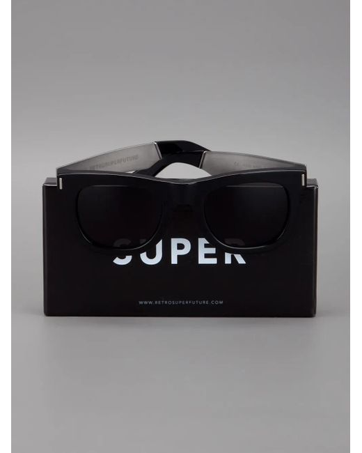 Retrosuperfuture Black Ciccio Sunglasses