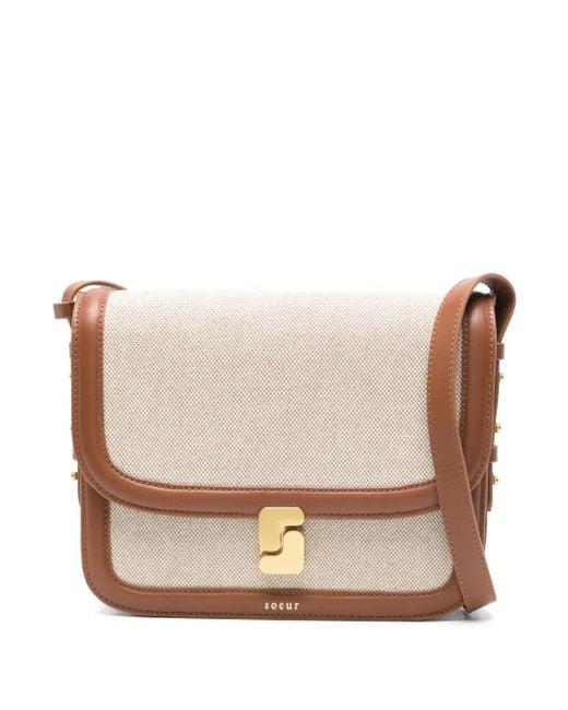 Soeur Bellissima ショルダーバッグ マキシ Natural