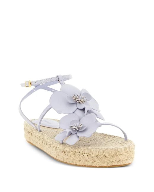 Zimmermann White Strappy Sandals