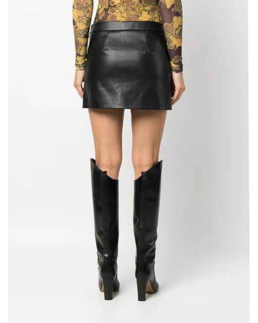 Blanca Vita Black Tief Sitzender Minirock