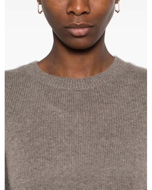 Lisa Yang Gray Mable Sweater
