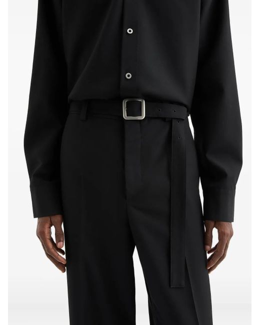 メンズ Jil Sander ウールパンツ Black