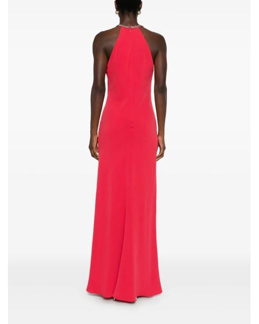 Max Mara Red Fernet Gown
