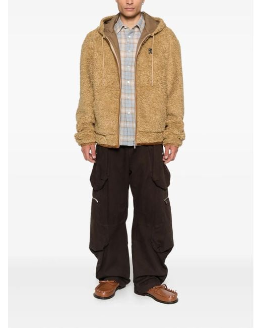 Marni Natural Hooded Zip-Up Jacket for men