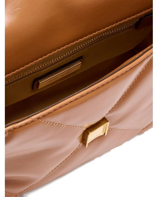 Tory Burch Brown Small Kira Shoulder Bag