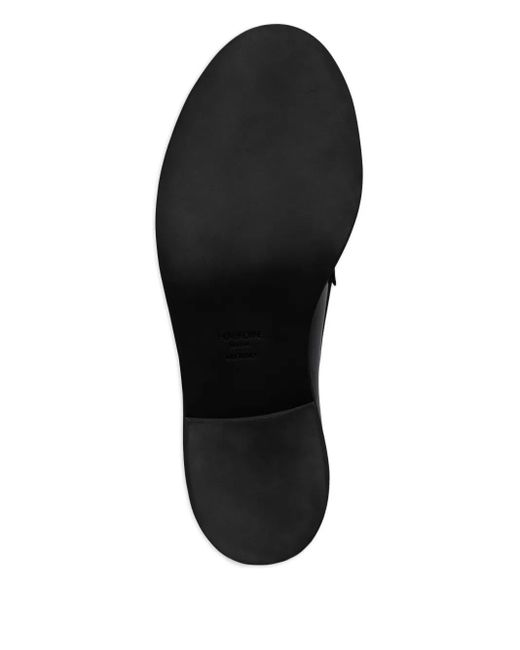 Thom Browne Black Leather Loafers for men