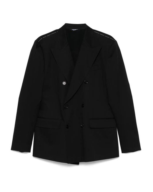 Blazer con doble botonadura Dolce & Gabbana de hombre de color Black