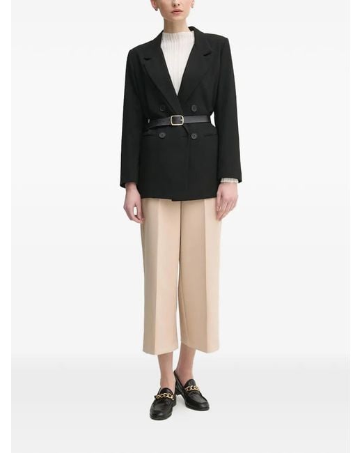 Joseph Ribkoff Natural Press-Crease Trousers