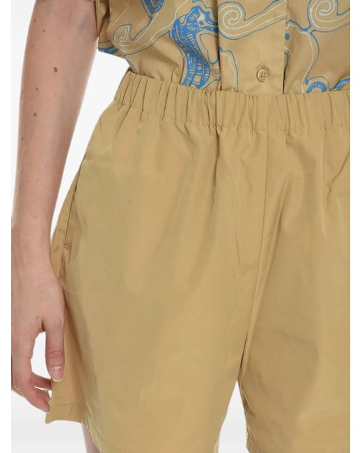 Samsøe & Samsøe Natural Maren Elasticated-Waist Shorts