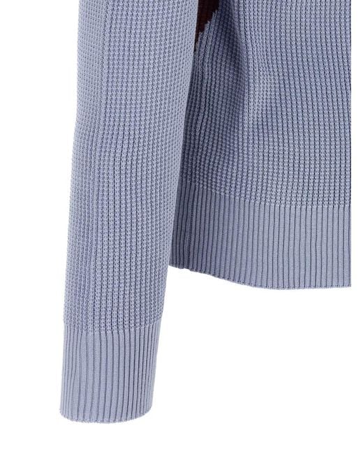 Pull À Col V Ballantyne pour homme en coloris Blue