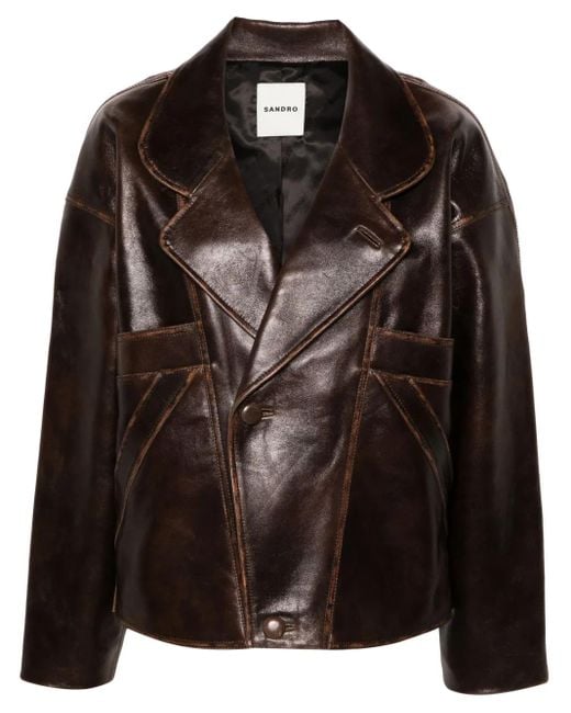 Giacca Oversize di Sandro in Black