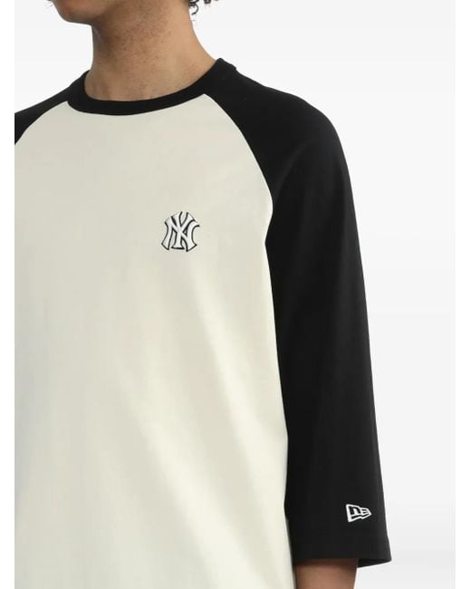 Camiseta de manga raglán con logo KTZ de hombre de color Black