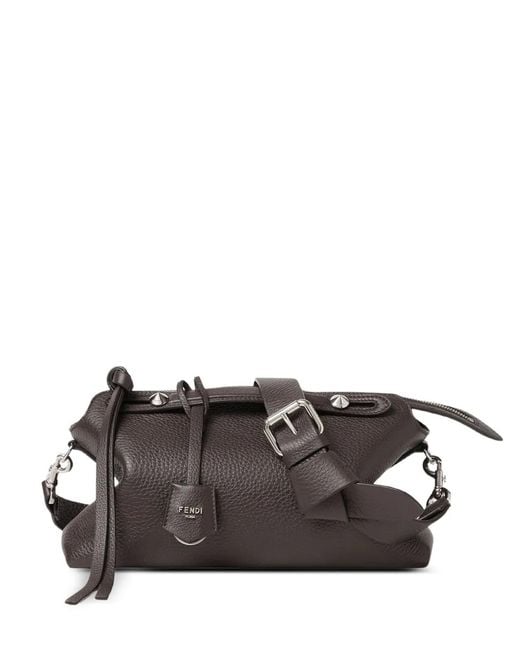 Fendi Gray By The Way Soft Medium Bag