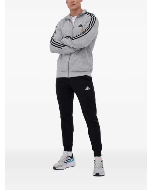 Adidas White Logo-Print Tracksuit for men