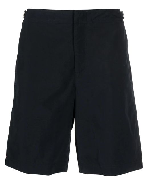 Orlebar Brown Black Straight-Leg Swim Shorts