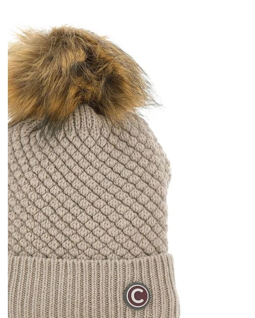 Colmar Natural Pom-Pom Beanie Hat