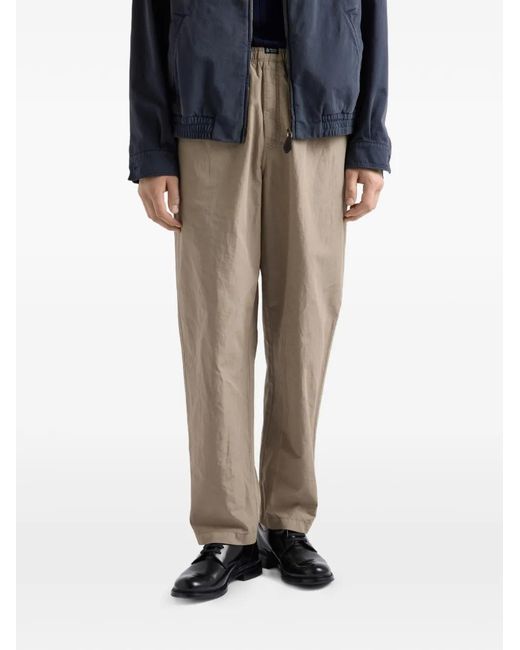 Prada Natural Linen-Blend Pants for men