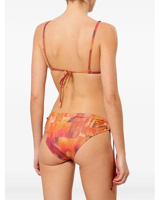 Isabel Marant Orange Feride Bikini Top