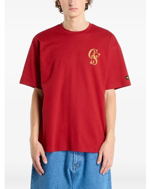Columbia Red Csc Heritage Graphic T-Shirt for men