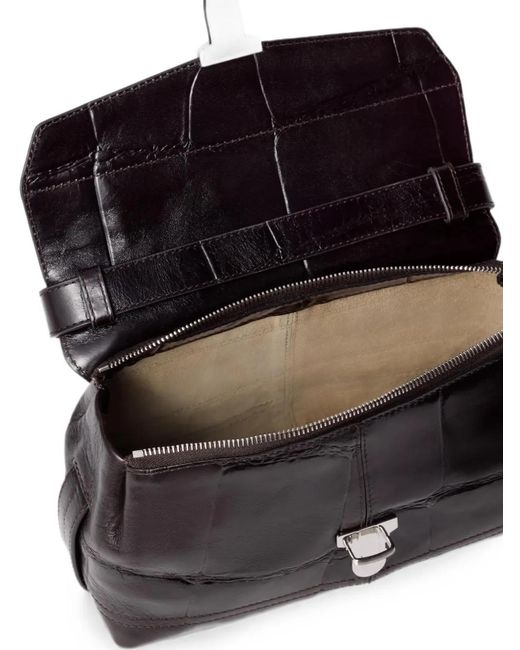 Lemaire White Small Gear Shoulder Bag