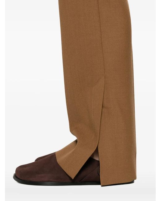 Studio Nicholson スリットヘム パンツ Brown