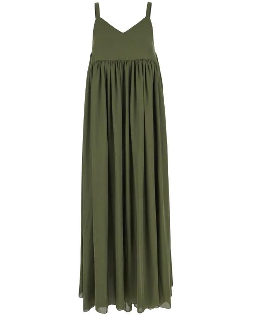 Ballantyne Green Maxikleid Mit V-Ausschnitt
