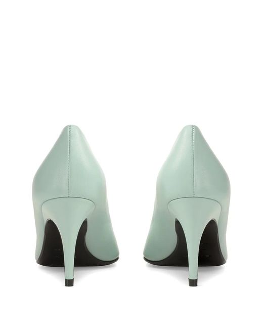 Sergio Rossi Green Pointed Pumps