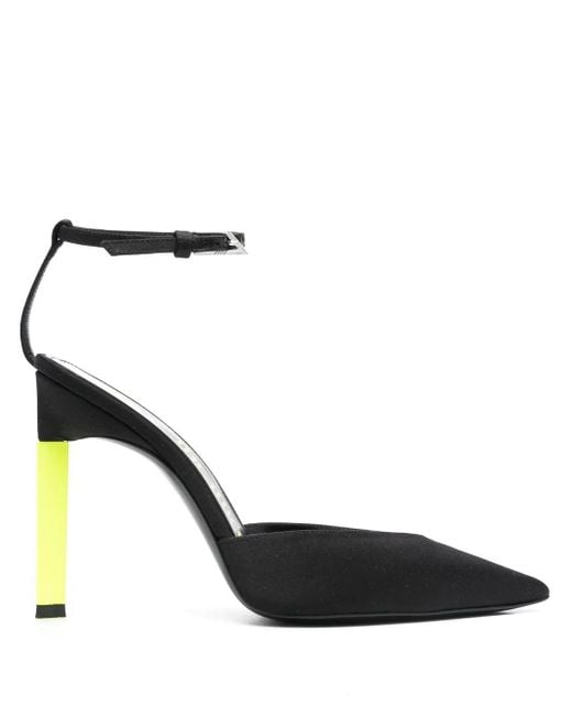 The Attico Black Perine 105Mm Pump