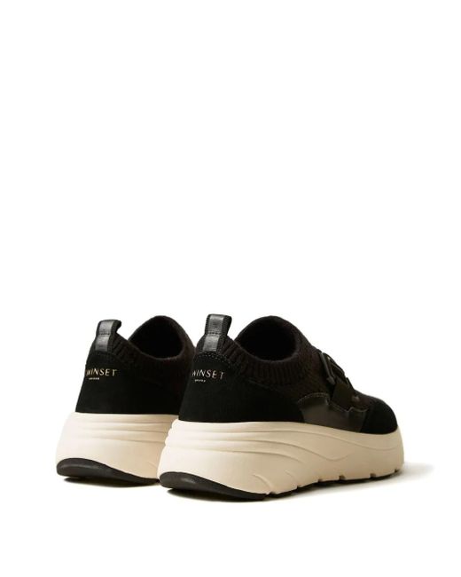 Twinset Black Running Sneakers