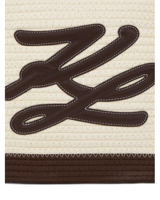 Karl Lagerfeld White K/Autograph Tote Bag