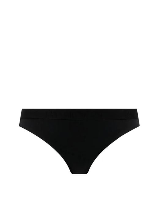 ARMANI EXCHANGE Black Logo Detail Brief Set Of Two