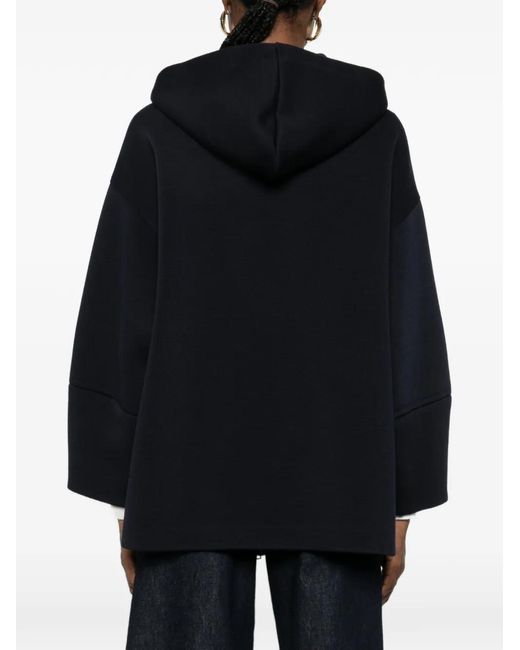 Max Mara Black Zip Hoodie
