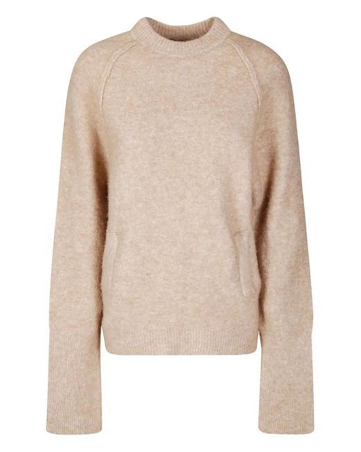 Jejia Natural Carla Raglan-Sleeve Jumper