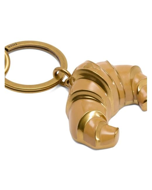AMI Metallic Ami De Coeur Croissant Keyring