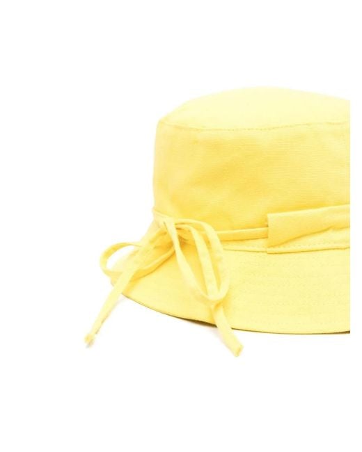 Jacquemus Yellow Le Bob Gadjo Bucket Hat