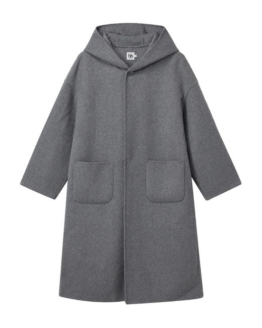 B+ AB Gray Hooded Pocket Jacket