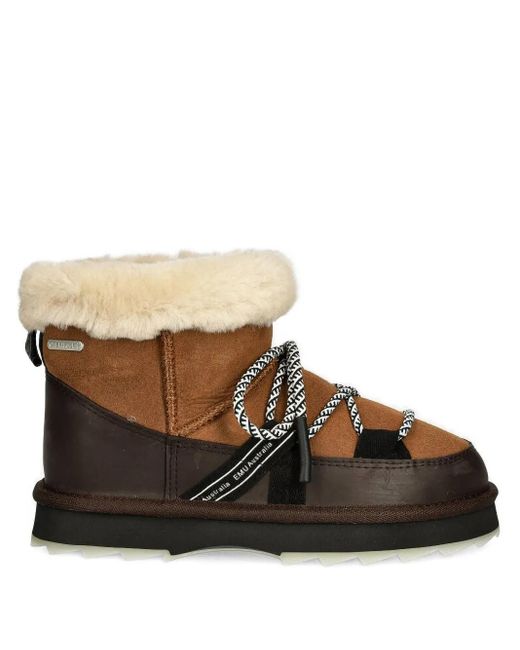 Bottines À Lacets EMU en coloris Brown