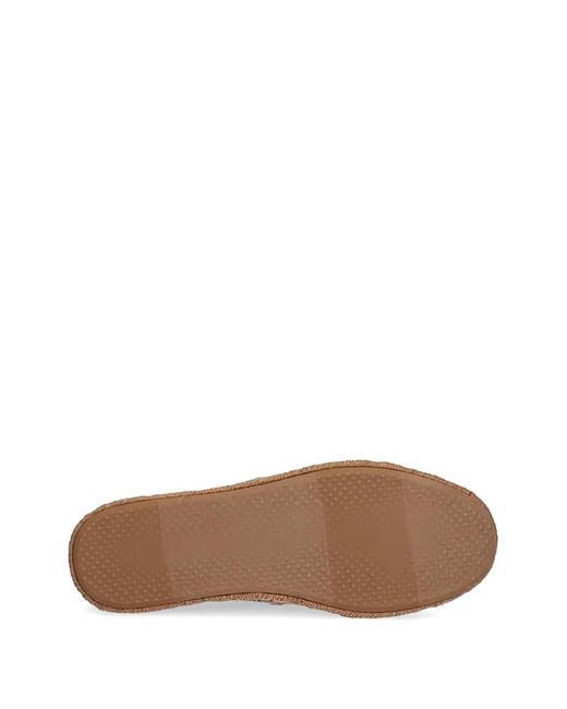 TOMS Red Braided Trim Flat Espadrilles