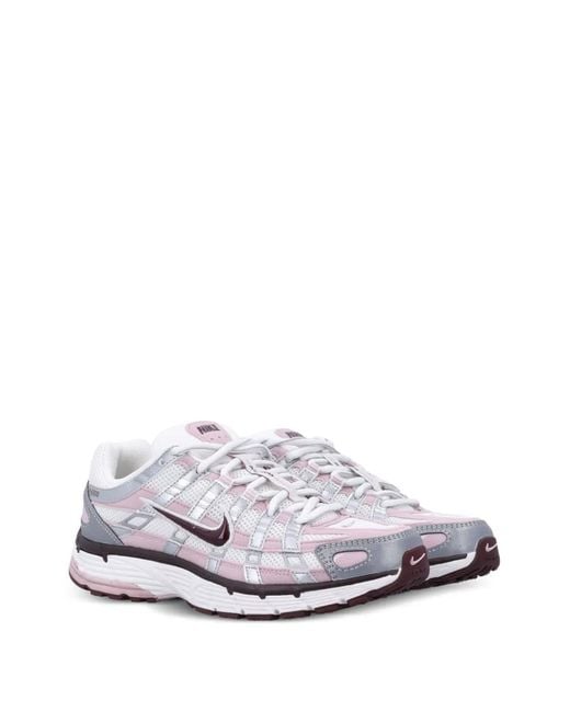 Nike White Panelled Trainers