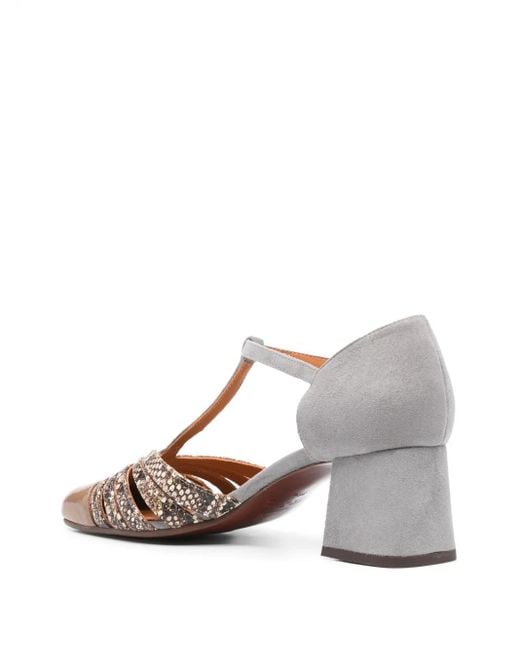Chie Mihara Gray 50Mm Vudui Pumps